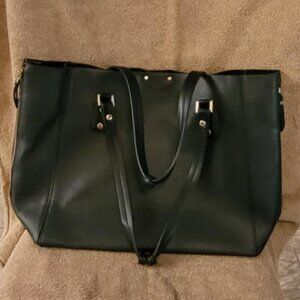 Topshop Black Tote Shoulder Bag